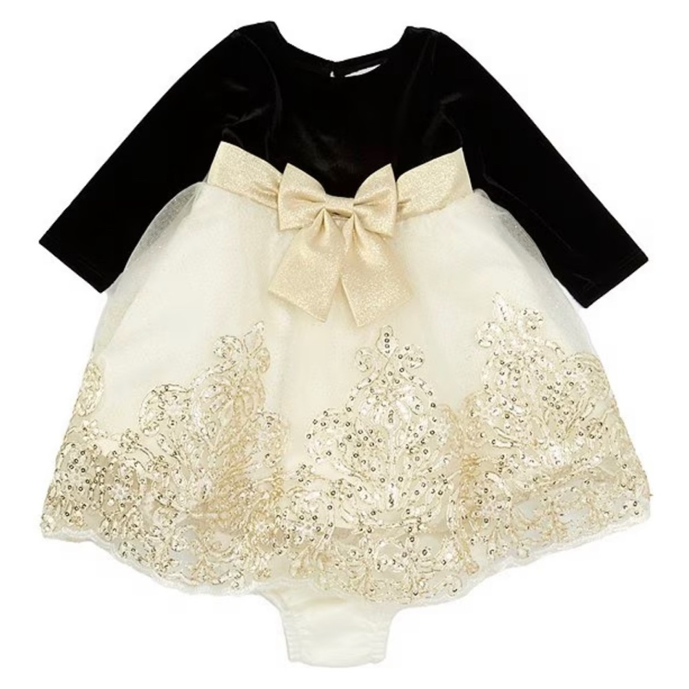 Toddler Velvet Dress